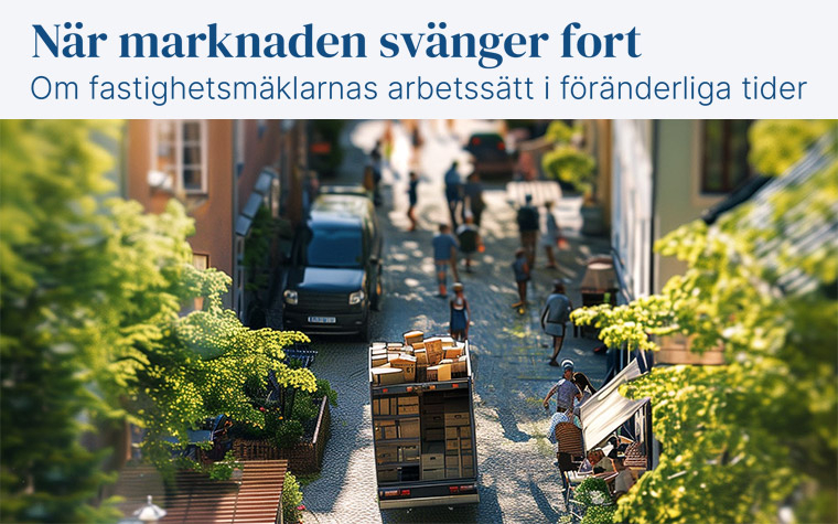 När marknaden svänger fort