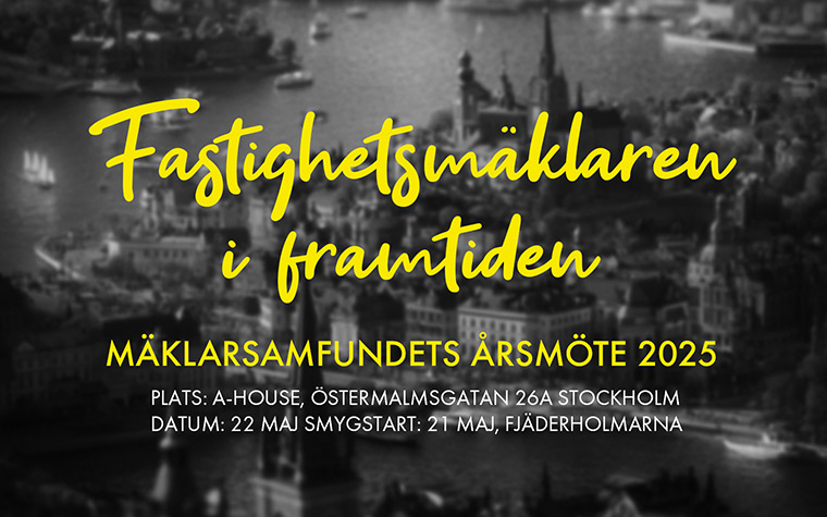 Mäklarsamfundets Årsmöte 2025