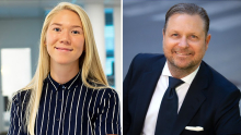 Felicia Idbrant och Niklas Rollgard