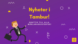 Tambur för mäklarassistenter