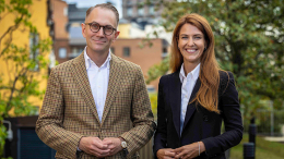 Oskar Öholm och Lovisa Hellström