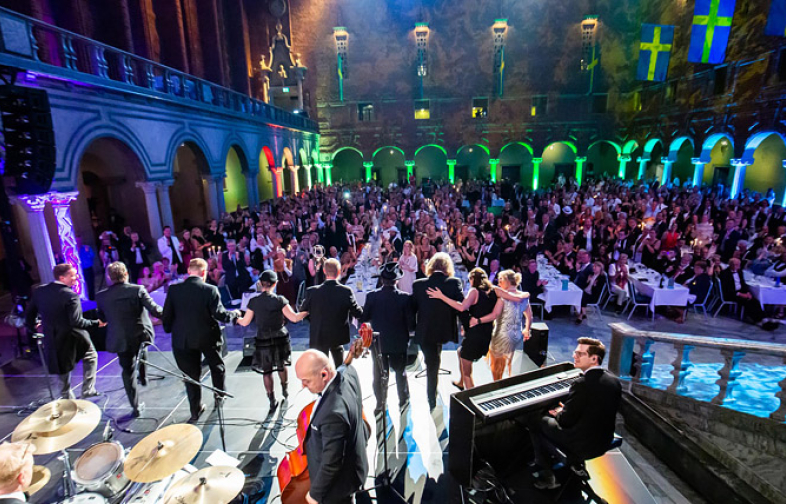 Mäklarsamfundets 100-årsfest i Stadshuset