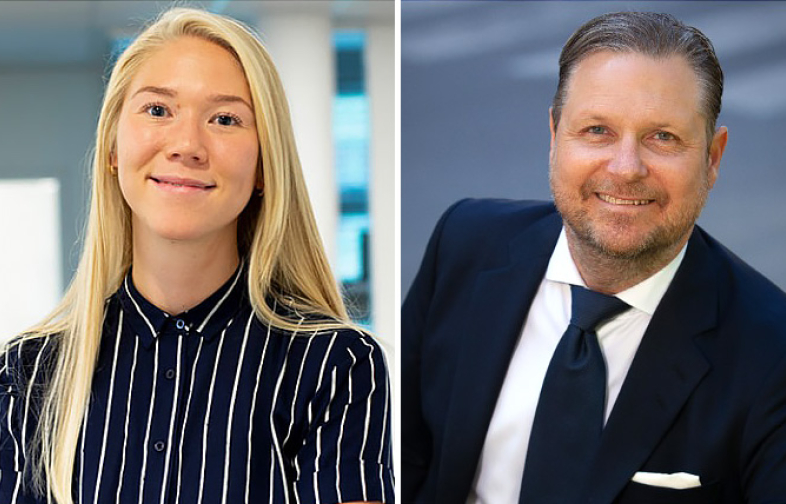 Felicia Idbrant och Niklas Rollgard