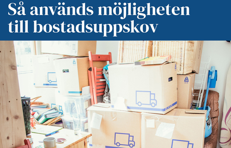 Bostadsuppskovet