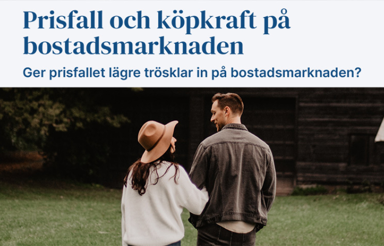 Prisfall och köpkraft på bostadsmarknaden