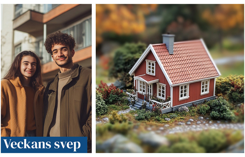 Veckans svep: Sverigehus och höjt bolånetak stärker köpintresset