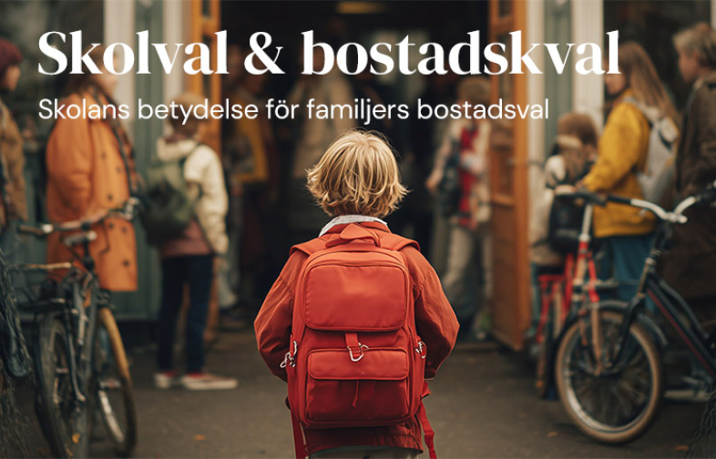 Ny rapport: Skolvalet styr familjers bostadsval – en av tre föräldrar överväger att flytta